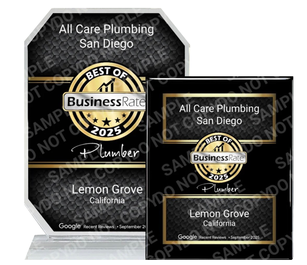 All-Care-Plumbing-Award-2026-Best-Lemon-Grove